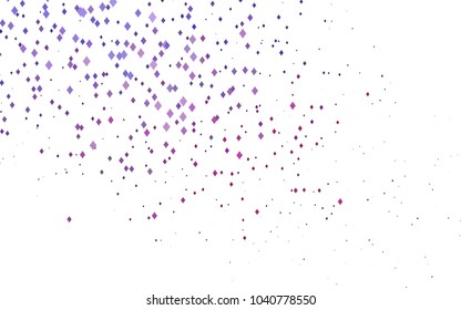 Light Purple vector polygonal illustration consisting of rectangles. Rectangular design for your business. Creative geometric background in origami style with gradient.