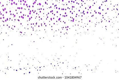 Light Purple vector polygonal illustration consisting of rectangles. Rectangular design for your business. Creative geometric background in origami style with gradient.