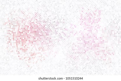 Light Purple vector polygonal illustration consisting of rectangles. Rectangular design for your business. Creative geometric background in origami style with gradient.