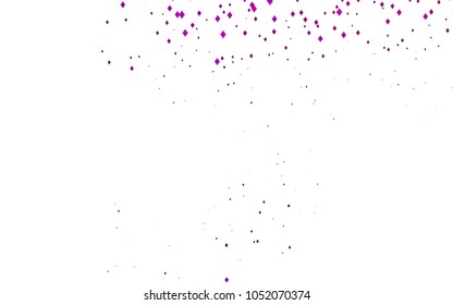 Light Purple vector polygonal illustration consisting of rectangles. Rectangular design for your business. Creative geometric background in origami style with gradient.
