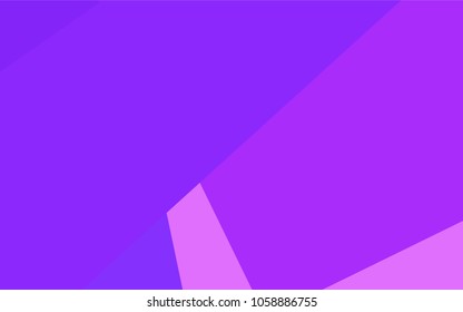 Light Purple vector polygonal illustration consisting of rectangles. Rectangular design for your business. Creative geometric background in origami style with gradient.