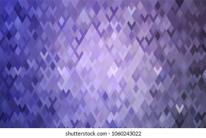 Light Purple vector polygonal illustration consisting of rectangles. Rectangular design for your business. Creative geometric background in origami style with gradient.