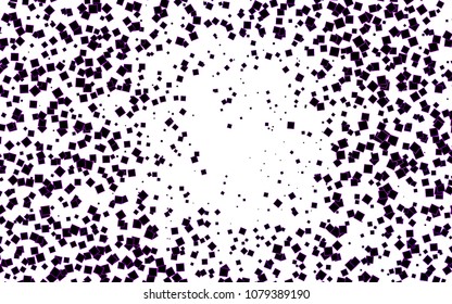 Light Purple vector polygonal illustration, which consist of rectangles. Rectangular pattern for your business design. Geometric background in Origami style with gradient. 