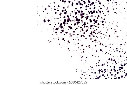 Light Purple vector polygonal illustration consisting of rectangles. Rectangular design for your business. Creative geometric background in origami style with gradient.