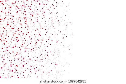 Light Purple vector polygonal illustration consisting of rectangles. Rectangular design for your business. Creative geometric background in origami style with gradient.