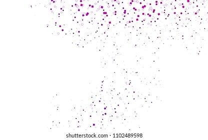 Light Purple vector polygonal illustration consisting of rectangles. Rectangular design for your business. Creative geometric background in origami style with gradient.