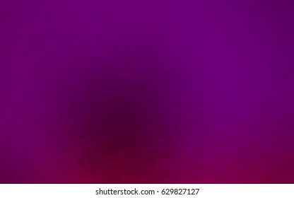 Light purple vector polygonal illustration, which consist of hexagons. Hexagonal pattern for your business design. Geometric background in Origami style with gradient. 