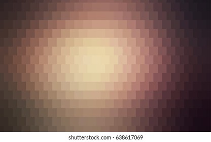 Light Purple vector polygonal illustration consisting of rectangles. Rectangular design for your business. Creative geometric background in origami style with gradient.