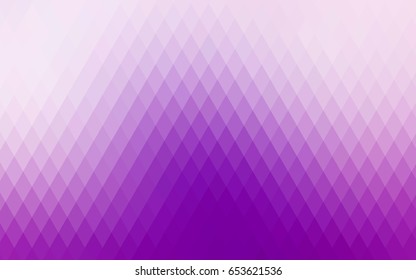Light Purple vector polygonal illustration, which consist of rectangles. Rectangular pattern for your business design. Geometric background in Origami style with gradient. 