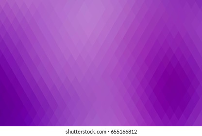 Light Purple vector polygonal illustration consisting of rectangles. Rectangular design for your business. Creative geometric background in origami style with gradient.