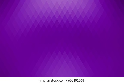 Light Purple vector polygonal illustration consisting of rectangles. Rectangular design for your business. Creative geometric background in origami style with gradient.