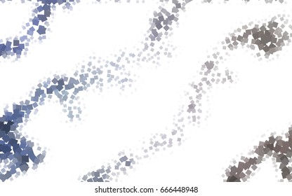 Light Purple vector polygonal illustration consisting of rectangles. Rectangular design for your business. Creative geometric background in origami style with gradient.