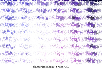 Light Purple vector polygonal illustration, which consist of rectangles. Rectangular pattern for your business design. Geometric background in Origami style with gradient. 