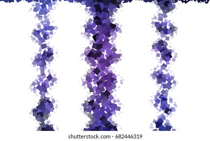 Light Purple vector polygonal illustration, which consist of rectangles. Rectangular pattern for your business design. Geometric background in Origami style with gradient. 