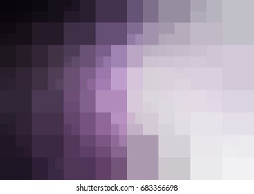 Light Purple vector polygonal illustration, which consist of rectangles. Rectangular pattern for your business design. Geometric background in Origami style with gradient. 