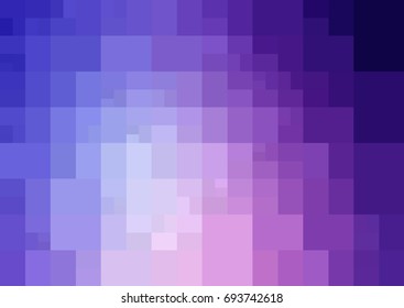 Light Purple vector polygonal illustration, which consist of rectangles. Rectangular pattern for your business design. Geometric background in Origami style with gradient. 