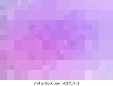 Light Purple vector polygonal illustration, which consist of rectangles. Rectangular design for your business. Creative geometric background in Origami style with gradient