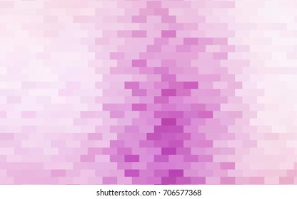 Light Purple vector polygonal illustration consisting of rectangles. Rectangular design for your business. Creative geometric background in origami style with gradient.