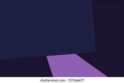 Light Purple vector polygonal illustration, which consist of rectangles. Rectangular pattern for your business design. Geometric background in Origami style with gradient. 
