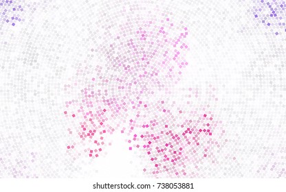 Light Purple vector polygonal illustration consisting of rectangles. Rectangular design for your business. Creative geometric background in origami style with gradient.