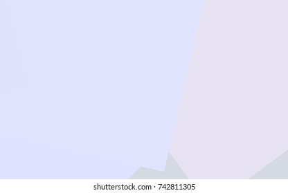 Light Purple vector polygonal illustration, which consist of rectangles. Rectangular pattern for your business design. Geometric background in Origami style with gradient. 