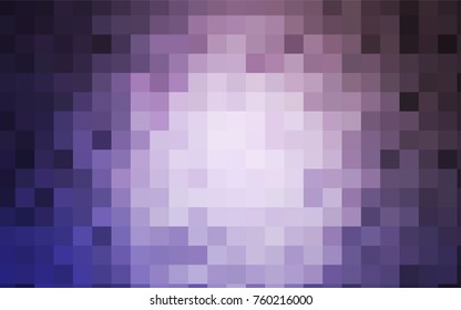 Light Purple vector polygonal illustration consisting of rectangles. Rectangular design for your business. Creative geometric background in origami style with gradient.