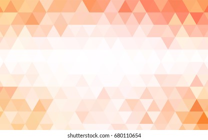 Light Purple vector polygonal pattern. Geometric illustration in Origami style with gradient.  The polygonal design can be used for your web site.