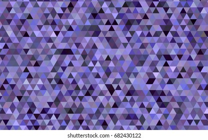 Light Purple vector polygonal pattern. Shining illustration, which consist of triangles. The textured pattern can be used for background.