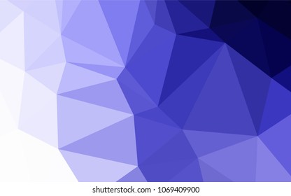 Light Purple vector polygonal template. Glitter abstract illustration with an elegant design. A completely new template for your business design.