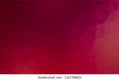 Light Purple vector polygonal template. Shining colored illustration in a Brand new style. The template can be used as a background for cell phones.