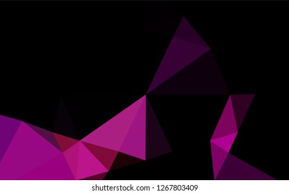 Light Purple vector polygonal template. An elegant bright illustration with gradient. A completely new template for your business design.