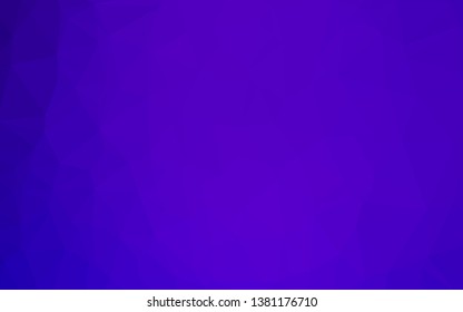 Light Purple vector polygonal template. Colorful illustration in Origami style with gradient.  Completely new design for your business.