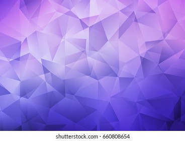 Light Purple vector polygonal template. Colorful illustration in abstract style with gradient. Brand-new design for your business. Light Purple vector polygonal template. Colorful illustration in abstract style with gradient. Brand-new design for your business.