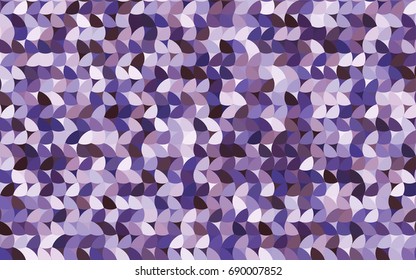 Light Purple vector red banner with set of circles, dots. Donuts Background. Creative Design Template. Technological halftone illustration.