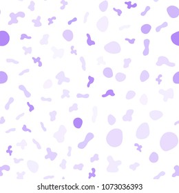 Light Purple vector seamless background with lava shapes. Shining illustration, which consist of blurred lines, circles. A completely new memphis design for your business.