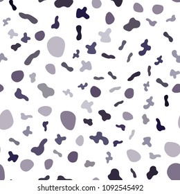 Light Purple vector seamless background with lamp shapes. A completely new color illustration in marble style. A completely new memphis design for your business.
