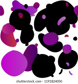 Light Purple vector seamless background with bubbles. Colorful illustration with blurred circles in nature style. Pattern for design of window blinds, curtains.
