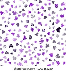 Light Purple vector seamless background with straight lines. Blurred decorative design in simple style with lines. The pattern for ad, booklets, leaflets.