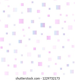 Light Purple vector seamless background with rectangles. Rectangles on abstract background with colorful gradient. Smart design for your business advert.