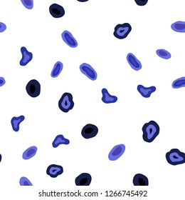 Light Purple vector seamless background with bubbles. Blurred decorative design in abstract style with bubbles. Design for textile, fabric, wallpapers.