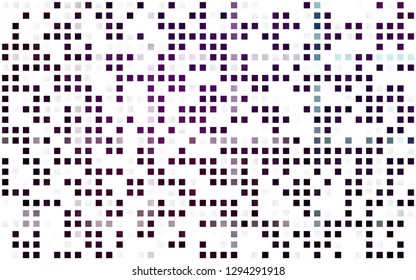 Light Purple vector seamless background with rectangles. Modern abstract illustration with colorful rectangles. Pattern for design of window blinds, curtains.