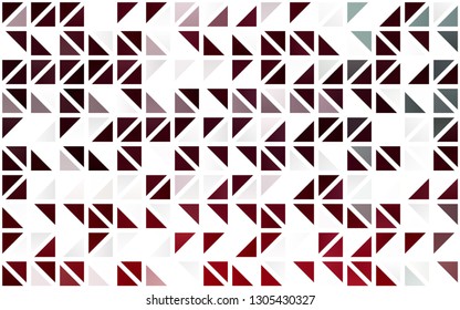Light Purple vector seamless background with triangles. Triangles on abstract background with colorful gradient. Trendy design for wallpaper, fabric makers.
