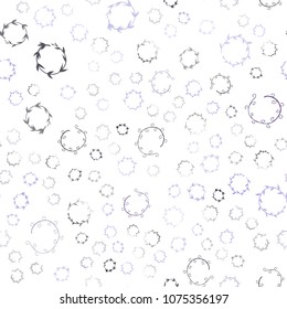 Light Purple vector seamless  cover with spots. Beautiful colored illustration with blurred circles in nature style. Beautiful design for your business advert.