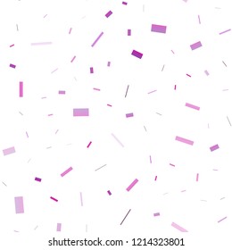 Light Purple vector seamless cover in polygonal style. Glitter abstract illustration with rectangular shapes. Pattern for busines ad, booklets, leaflets