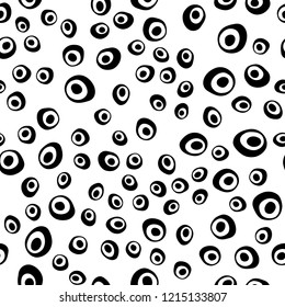 Light Purple vector seamless cover with circles. Colorful illustration with blurred circles in nature style. Trendy design for wallpaper, fabric makers.