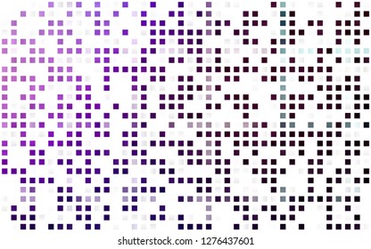 Light Purple vector seamless cover in polygonal style. Illustration with set of colorful rectangles. Design for textile, fabric, wallpapers.