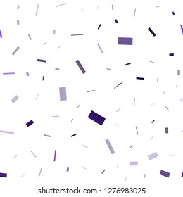 Light Purple vector seamless cover in polygonal style. Rectangles on abstract background with colorful gradient. Best design for your ad, poster, banner.