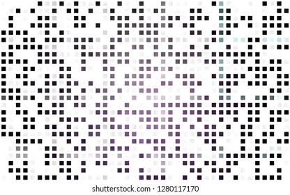 Light Purple vector seamless cover in polygonal style. Rectangles on abstract background with colorful gradient. Pattern for design of window blinds, curtains.