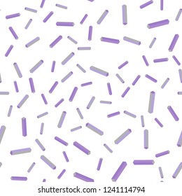 Light Purple vector seamless, isometric pattern with sharp lines. Lines on blurred abstract background with gradient. Design for wallpaper, fabric makers.