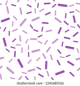 Light Purple vector seamless, isometric background with straight lines. Modern geometrical abstract illustration with Lines. Design for wallpaper, fabric makers.